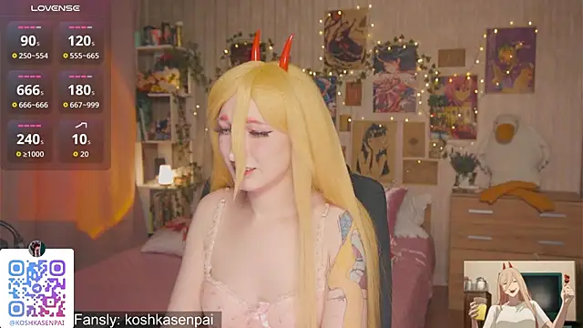 koshkasenpai online show from November 22, 3:48 pm