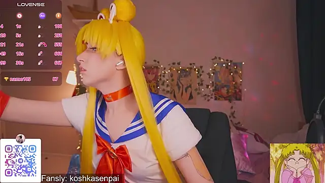 koshkasenpai online show from November 7, 8:20 am