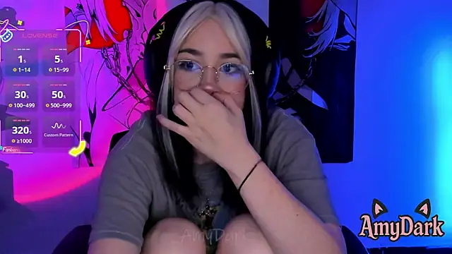  AmyDark online show from April 9, 12:02 am