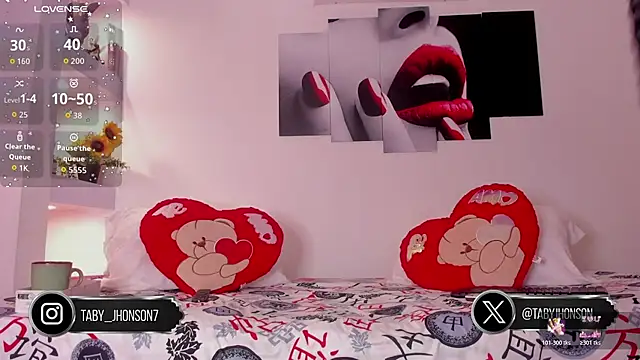 TabyJhonson online show from February 4, 1:03 pm