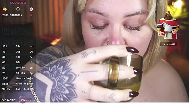 ZaraReignn online show from February 13, 9:38 pm