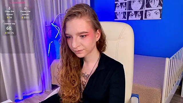 VioletShine online show from February 21, 1:01 pm