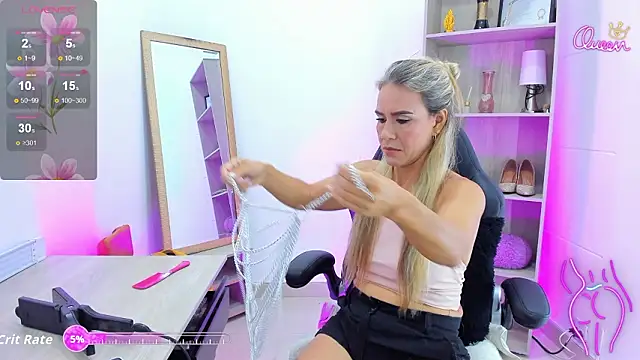 Evangeline johns online show from February 27, 9:58 pm