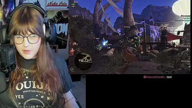 HannahCastle96 online show from December 23, 12:03 am