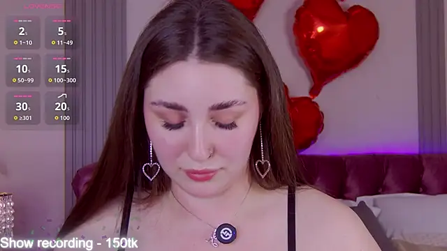 KiraBarlows online show from March 9, 2:15 am