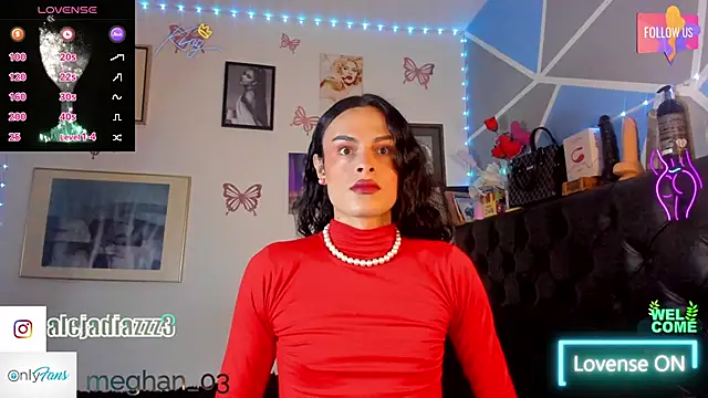 Meghan hott online show from December 23, 1:09 am