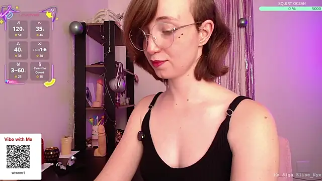 Elise Nyx online show from February 6, 7:28 pm