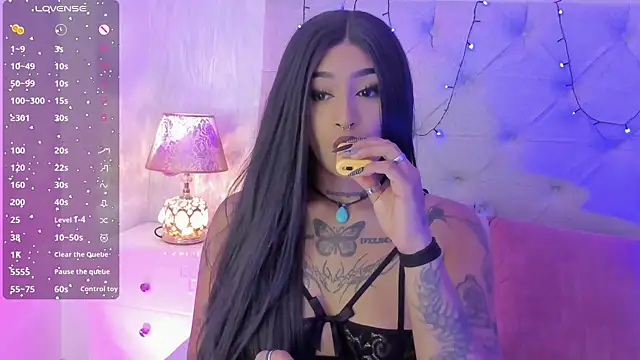 goth tasha online show from January 7, 7:28 pm