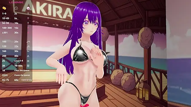 AkiraVixent online show from December 13, 10:05 pm