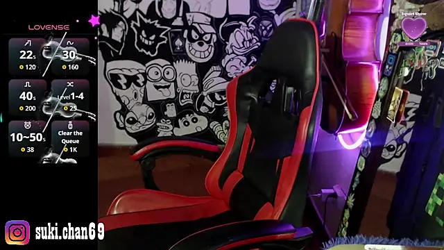 Sukychan  online show from November 10, 10:27 pm