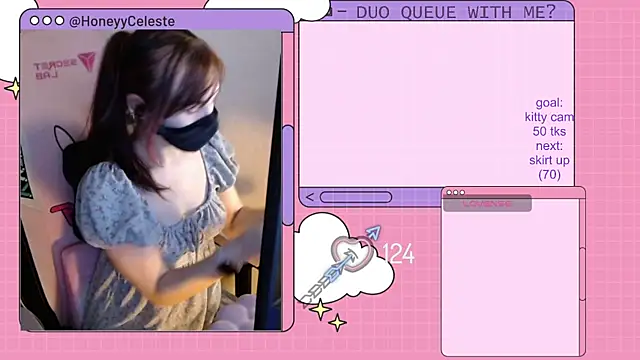 HoneyyCeleste online show from July 27, 6:16 pm