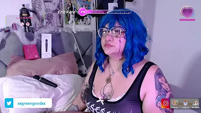 XxGreenGoodxX online show from October 26, 10:05 pm