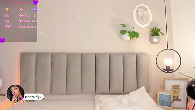 Tina curly online show from April 18, 7:11 am