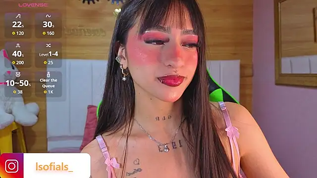 Abril Velvet a  online show from February 17, 12:48 pm