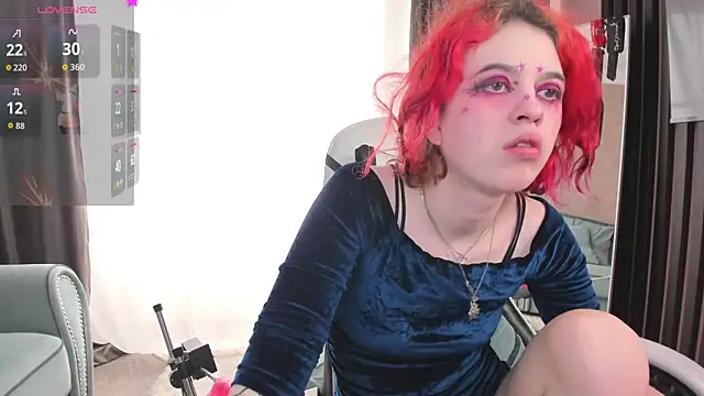 NoelleGothicShadow online show from December 21, 1:21 am