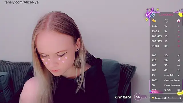 AliceNya cute online show from November 14, 6:02 am