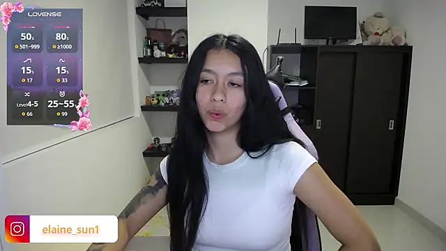 elaine sun1 online show from February 21, 1:28 am