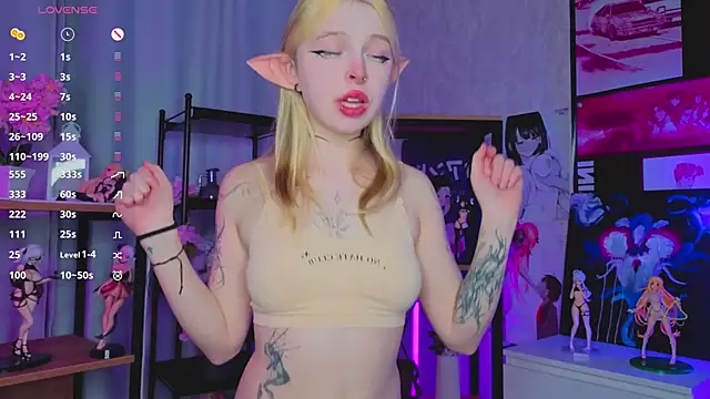 ElvenQueen online show from November 18, 5:58 pm