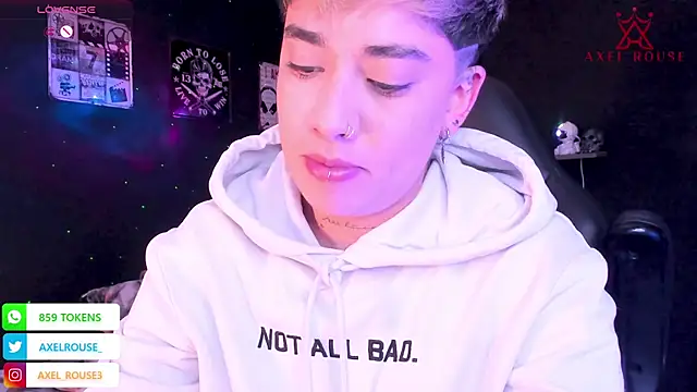 AxelRouse3 online show from November 28, 1:08 am