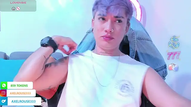 AxelRouse3 online show from April 18, 1:19 am