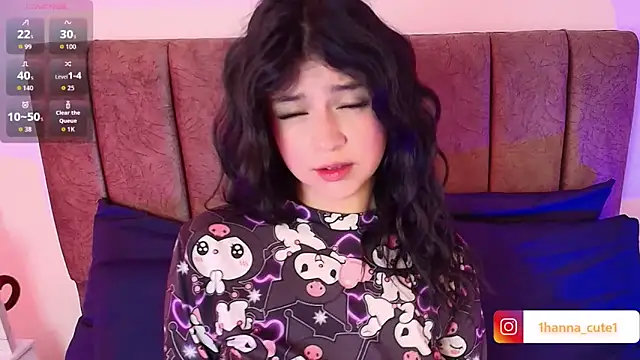 hannaa cute online show from February 17, 3:55 pm