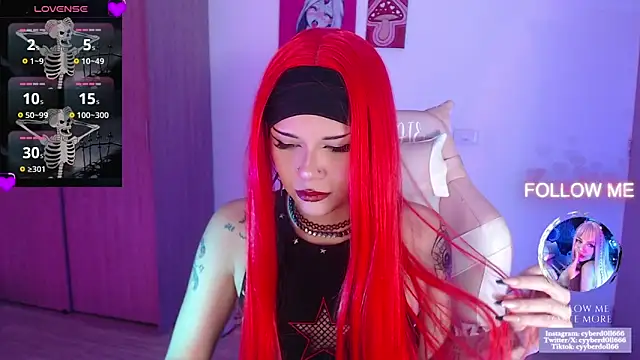 cyberd0ll66 online show from May 22, 5:27 am