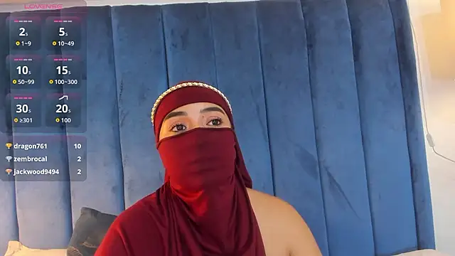 fatimarab   online show from February 22, 7:20 am