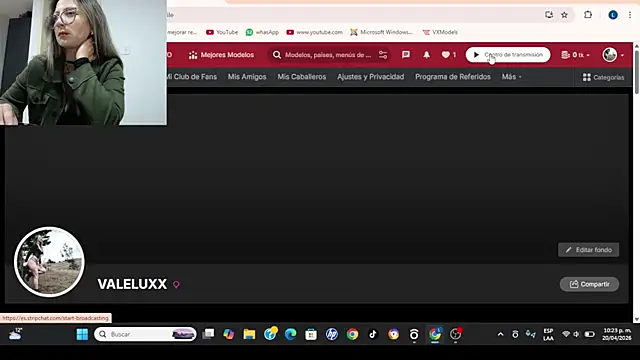 VALELUXX online show from April 21, 3:24 am