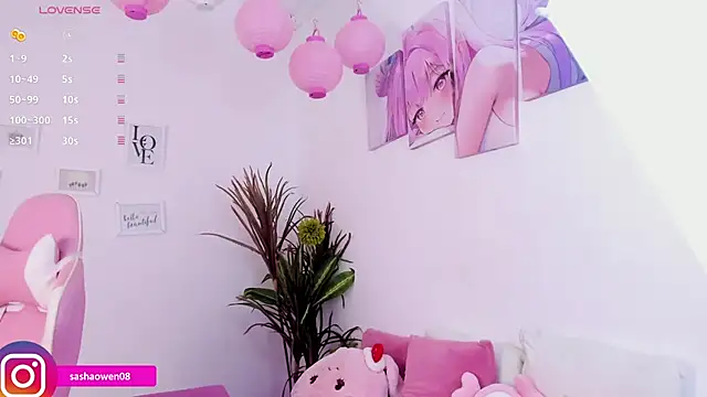 Sashaowenn online show from June 25, 1:02 pm