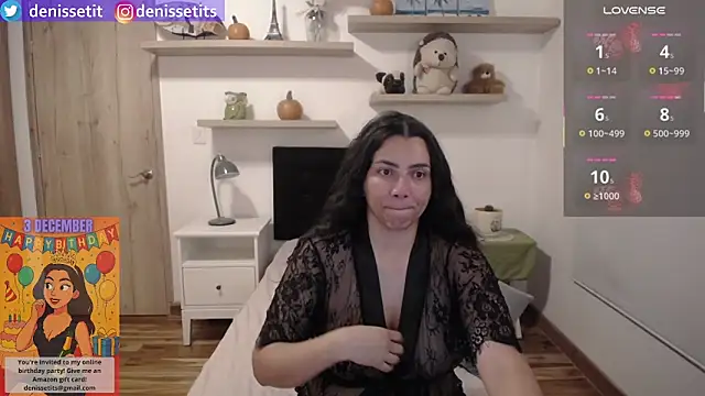 DenisseTits online show from November 21, 8:33 pm