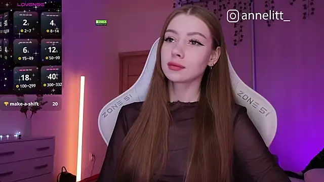 Annelitt online show from December 19, 9:29 pm