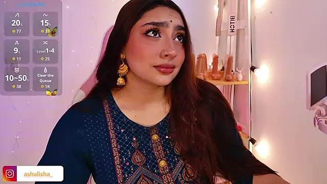 ashalisha online show from December 15, 2:00 pm