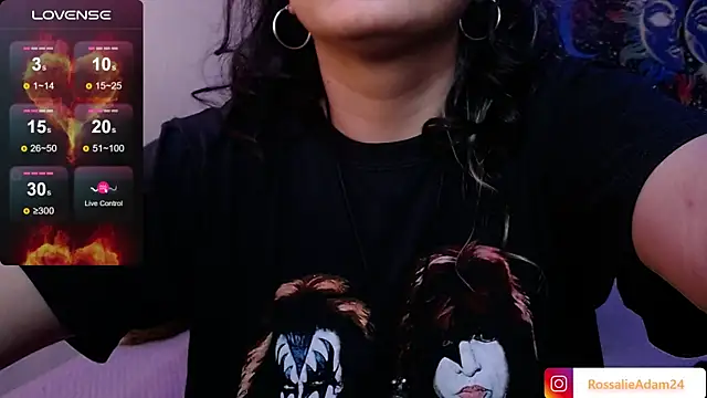 RossalieAdam24 online show from May 16, 1:30 am