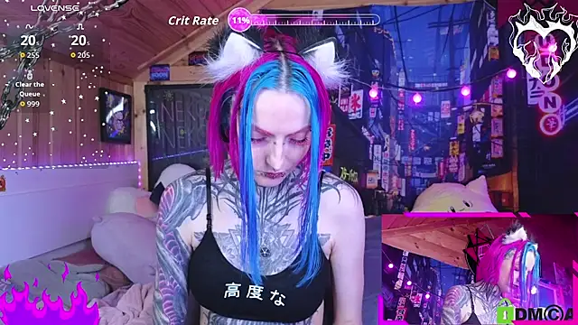 NekoCyber online show from November 22, 5:21 am